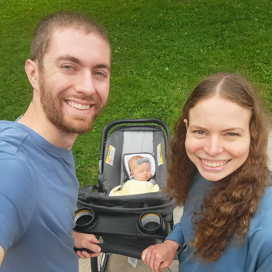 benjamin with family